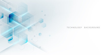 Abstract technology background, modern design vector illustrationのイラスト素材