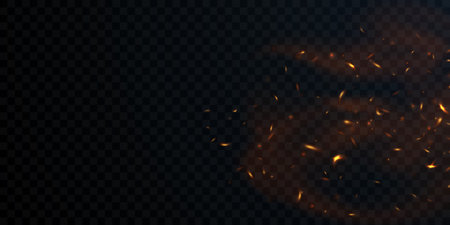 sparkle background virtual flame design vector illustrationのイラスト素材