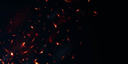 sparkle background virtual flame design vector illustration