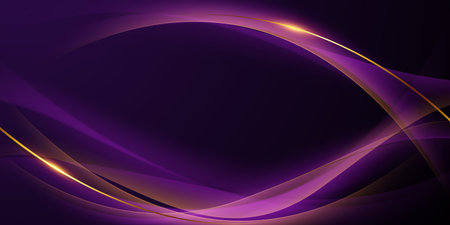 purple abstract background with luxury elements vector illustrationのイラスト素材
