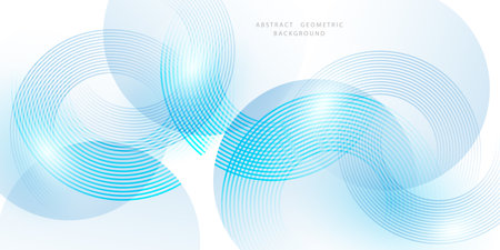 Modern geometric vector illustration design, abstract background.のイラスト素材