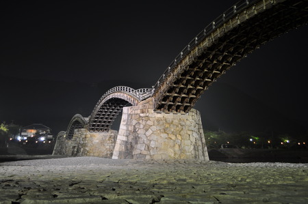Kintaikyo bridge (Iwakuni Japan Yamaguchi)の写真素材
