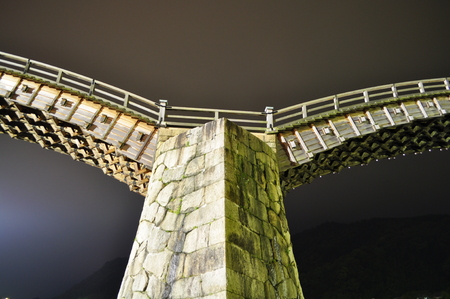 Kintaikyo bridge (Iwakuni Japan Yamaguchi)の写真素材