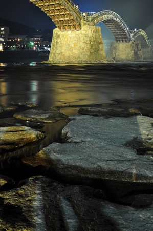 Kintaikyo bridge (Iwakuni Japan Yamaguchi)の写真素材