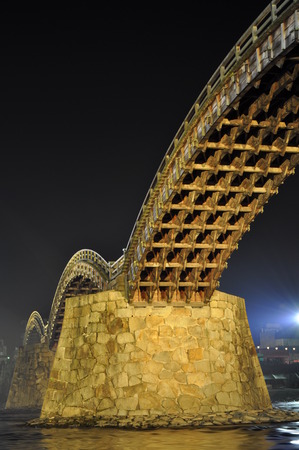 Kintaikyo bridge (Iwakuni Japan Yamaguchi)の写真素材