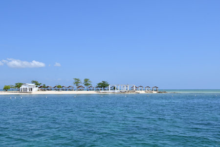 Pandanon Island in the Philippines Cebuの写真素材