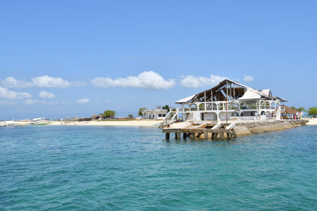 Pandanon Island in the Philippines Cebuの写真素材