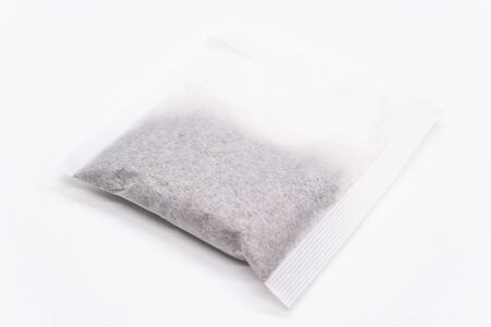 Pack of barley tea on white backgroundの写真素材