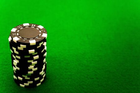 Poker chipsの写真素材