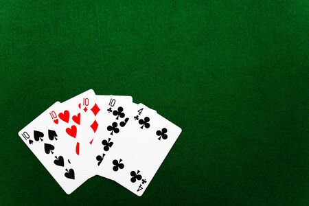 Four Card Poker Hand