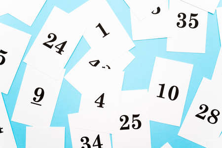 Numbers background