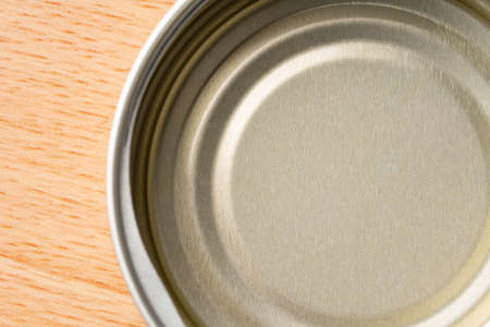 Empty cans of food