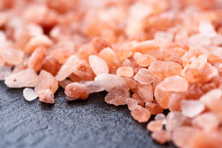 Pink salt, Himalayan rock saltの写真素材