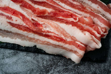 boneless pork ribsの写真素材