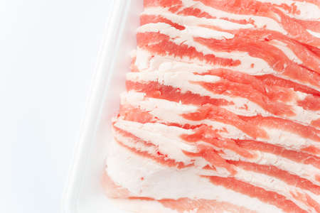 boneless pork ribsの写真素材