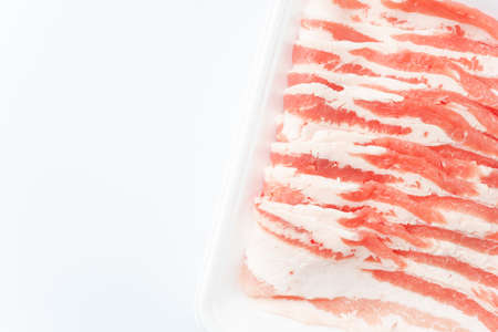 boneless pork ribsの写真素材