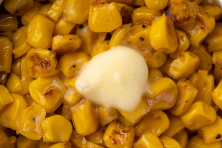 Buttered Cornの写真素材