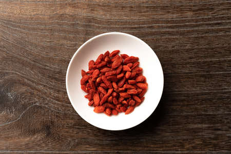 Chinese wolfberry fruit (Lycium chinense)の写真素材