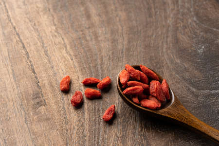 Chinese wolfberry fruit (Lycium chinense)の写真素材