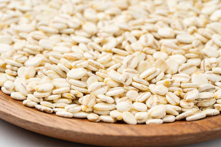 rolled oatsの写真素材