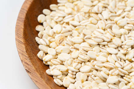 rolled oatsの写真素材