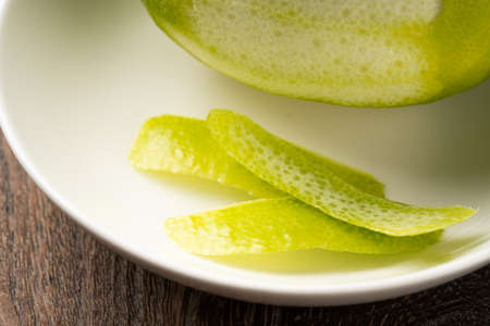 Lemon peelsの写真素材