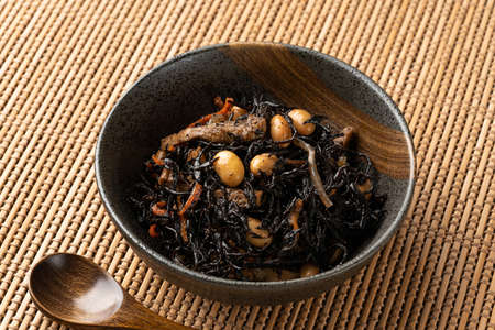 Simmered Hijiki Seaweedの写真素材