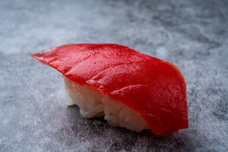 Nigiri Sushi with Tunaの写真素材
