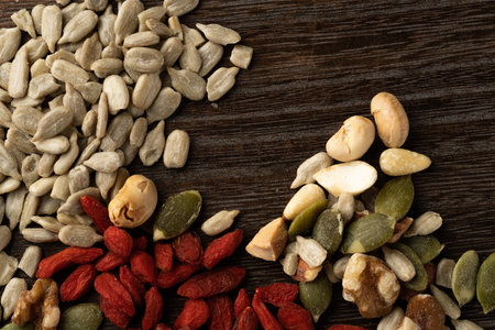 Various edible seeds