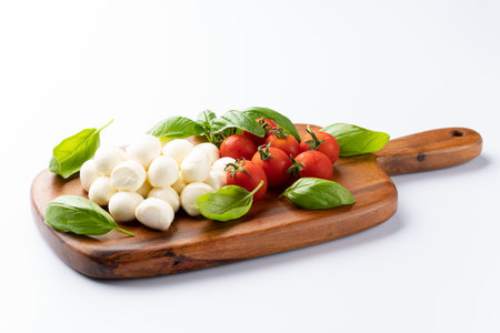 Mozzarella cheeseの写真素材