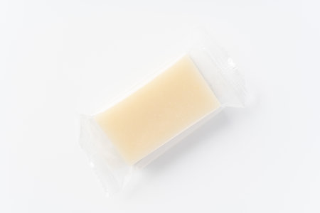 Individually wrapped rice cakesの写真素材