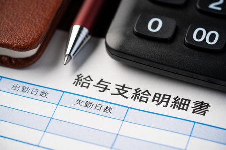 Payroll statementの写真素材