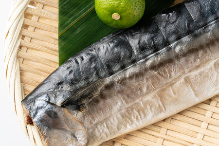 Dried mackerelの写真素材