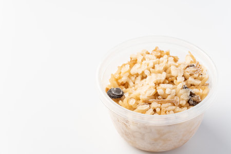 Cooked rice frozenの写真素材