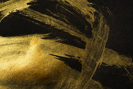 <p>Black and gold background texture</p>の写真素材