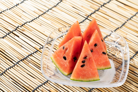 Cut Watermelonの写真素材