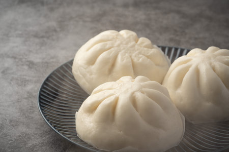 Steamed meat bunsの写真素材