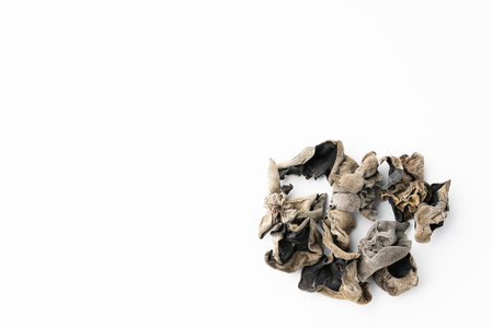 Dried auriculariaの写真素材