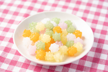 japanese sweetsの写真素材