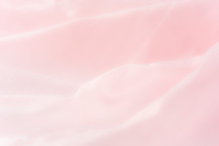 Fluffy pink fabric background materialの写真素材