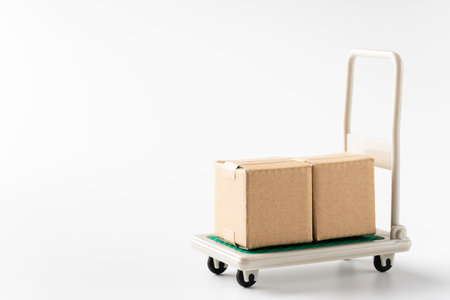Trolleys and luggageの写真素材