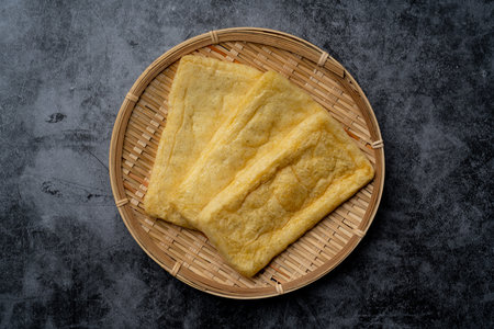 fried tofuの写真素材