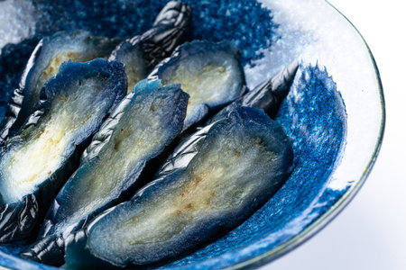 pickled eggplantの写真素材