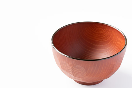 Wooden bowlの写真素材