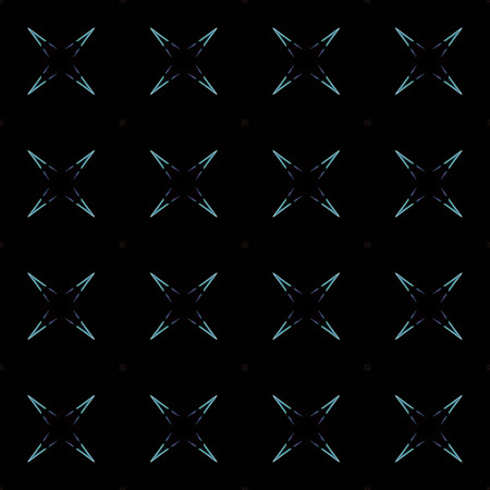 Ultraviolet shining star - the arrows on a black background