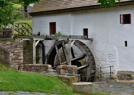 In the village of Bykovice there is a historic and functional mill. It is a water mill that has a...