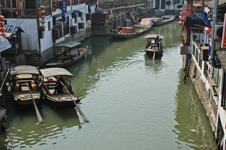 Qingpu District, Shanghai Zhujiajiaoのeditorial素材
