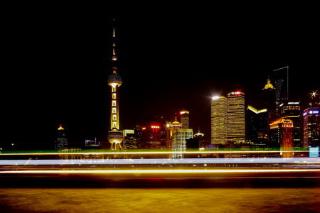 Shanghai at night
