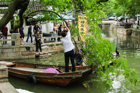 Suzhou, Jiangsu tongli sceneryのeditorial素材