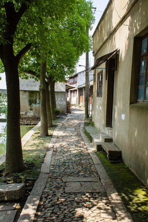 Suzhou luzhi town sceneryのeditorial素材